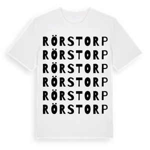 Rörstorp ordlek t-shirt – ekologisk bomull t-shirt från Pinshirt