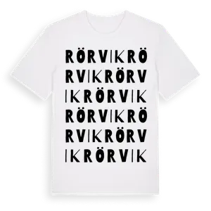 Rörvik ordlek t-shirt – ekologisk bomull t-shirt från Pinshirt