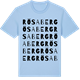 Blue Soul t-shirt med Rösaberg ordlek t-shirt