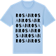 Blue Soul t-shirt med Rosan ordlek t-shirt