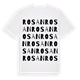 Rosan ordlek t-shirt