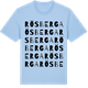 Blue Soul t-shirt med Rösberga ordlek t-shirt