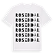 Rosendal ordlek t-shirt