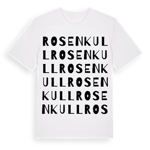 Rosenkull ordlek t-shirt – ekologisk bomull t-shirt från Pinshirt
