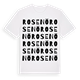 Rosenö ordlek t-shirt