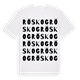 Röskog ordlek t-shirt