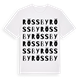 Rössby ordlek t-shirt