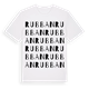Rubban ordlek t-shirt