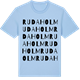 Blue Soul t-shirt med Rudaholm ordlek t-shirt