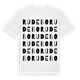 Rudebo ordlek t-shirt