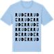Blue Soul t-shirt med Ruder ordlek t-shirt
