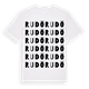 Rudö ordlek t-shirt