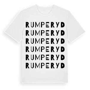 Rumperyd ordlek t-shirt – ekologisk bomull t-shirt från Pinshirt