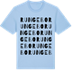 Blue Soul t-shirt med Rungebo ordlek t-shirt