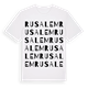 Rusalem ordlek t-shirt