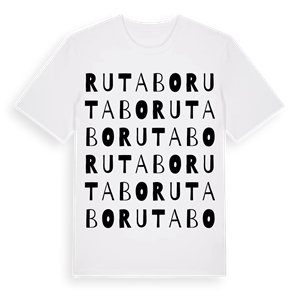Rutabo ordlek t-shirt – ekologisk bomull t-shirt från Pinshirt