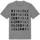 Mid Heather Gray t-shirt med Ryabacken ordlek t-shirt