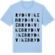 Blue Soul t-shirt med Rydaviken ordlek t-shirt