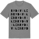 Mid Heather Gray t-shirt med Rydaviken ordlek t-shirt
