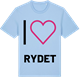 Blue Soul t-shirt med Jag älskar Rydet t-shirt stort tryck