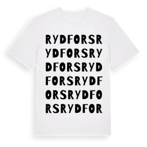 Rydfors ordlek t-shirt – ekologisk bomull t-shirt från Pinshirt