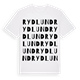 Rydlund ordlek t-shirt