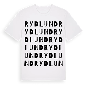Rydlund ordlek t-shirt – ekologisk bomull t-shirt från Pinshirt