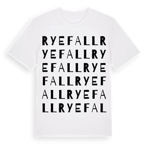 Ryefall ordlek t-shirt – ekologisk bomull t-shirt från Pinshirt