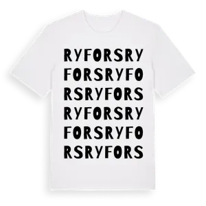 Ryfors ordlek t-shirt – ekologisk bomull t-shirt från Pinshirt