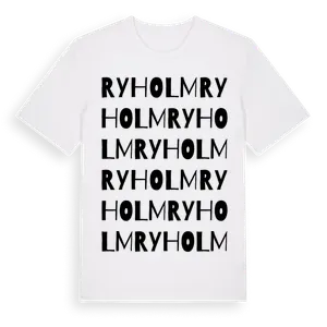 Ryholm ordlek t-shirt – ekologisk bomull t-shirt från Pinshirt