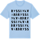 Blue Soul t-shirt med Ryssby kvarn ordlek t-shirt