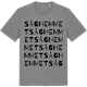 Mid Heather Gray t-shirt med Såghemmet ordlek t-shirt