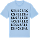 Blue Soul t-shirt med Sällebäck ordlek t-shirt