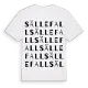 Sällefall ordlek t-shirt