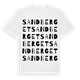 Sandberget ordlek t-shirt