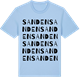 Blue Soul t-shirt med Sanden ordlek t-shirt
