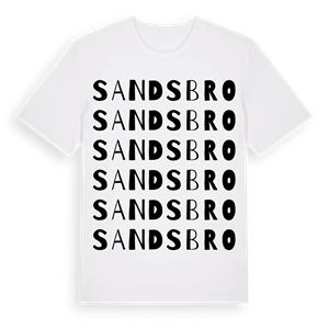 Sandsbro ordlek t-shirt – ekologisk bomull t-shirt från Pinshirt