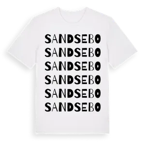 Sandsebo ordlek t-shirt – ekologisk bomull t-shirt från Pinshirt