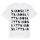 Sandslätt ordlek t-shirt