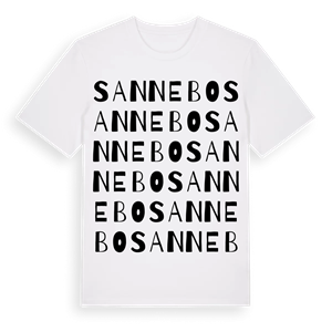 Sannebo ordlek t-shirt – ekologisk bomull t-shirt från Pinshirt