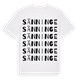 Sänninge ordlek t-shirt