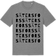 Mid Heather Gray t-shirt med Sätersfors ordlek t-shirt