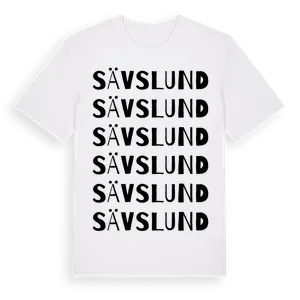 Sävslund ordlek t-shirt – ekologisk bomull t-shirt från Pinshirt