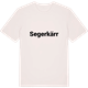 Vintage White t-shirt med Segerkärr fetstil t-shirt