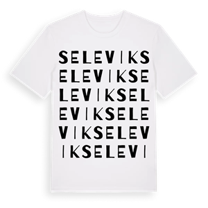 Selevik ordlek t-shirt – ekologisk bomull t-shirt från Pinshirt