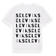 Selevik ordlek t-shirt