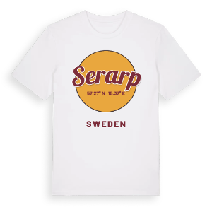 Serarp cirkel t-shirt – ekologisk bomull t-shirt från Pinshirt