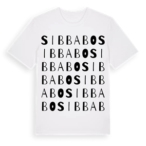 Sibbabo ordlek t-shirt – ekologisk bomull t-shirt från Pinshirt