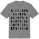 Mid Heather Gray t-shirt med Sibbarp ordlek t-shirt