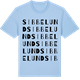 Blue Soul t-shirt med Sibbelund ordlek t-shirt